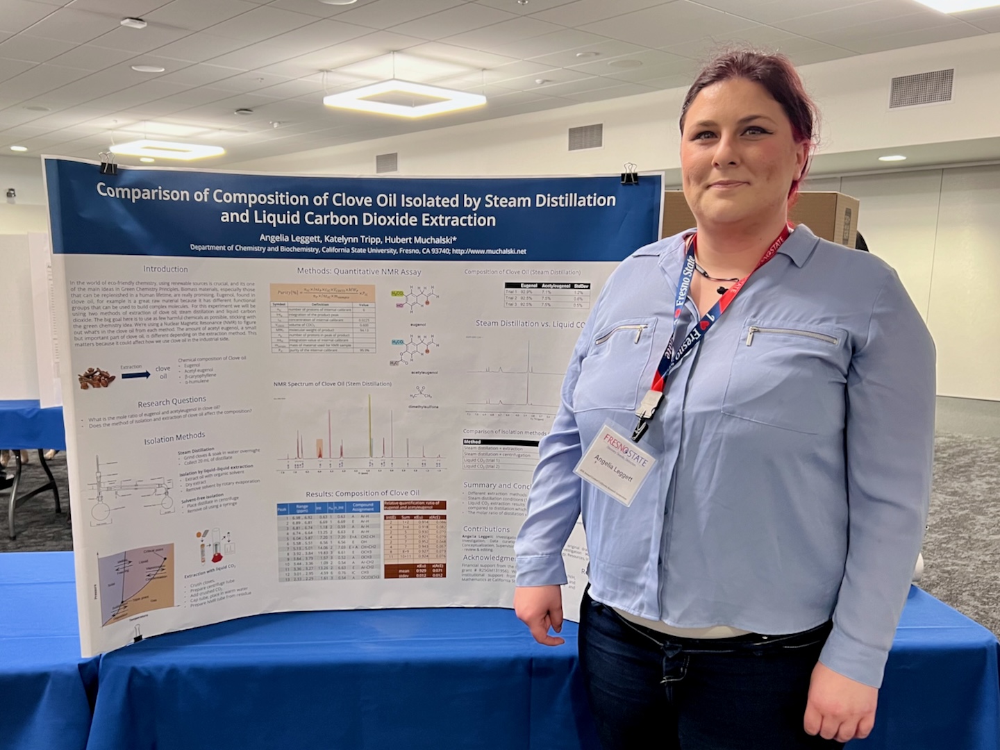 Angelia presents her work at CCRS 2024