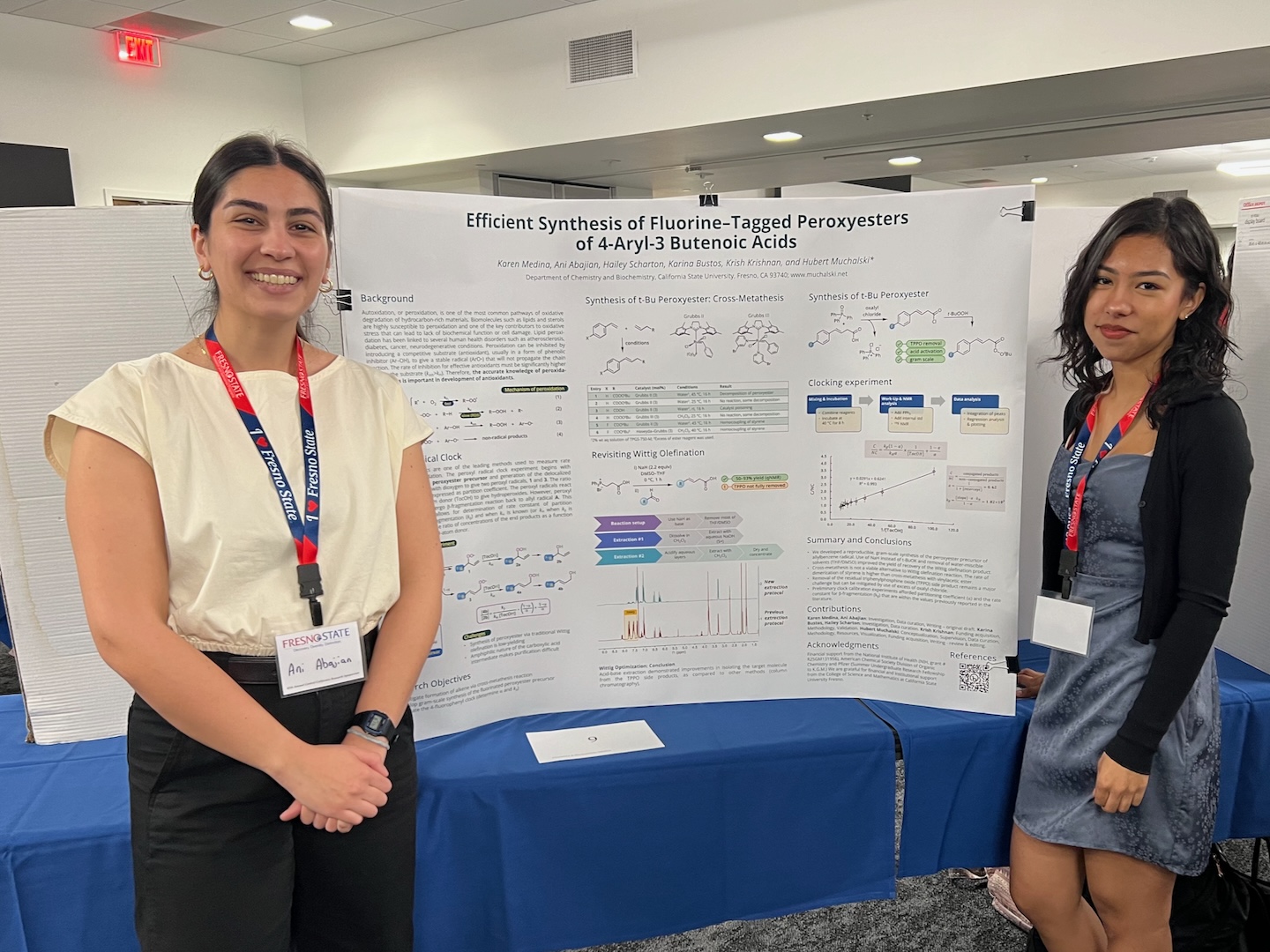 Ani and Karen present their work at CCRS 2024